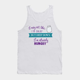 Already Hungry Cute Cat Tank Top